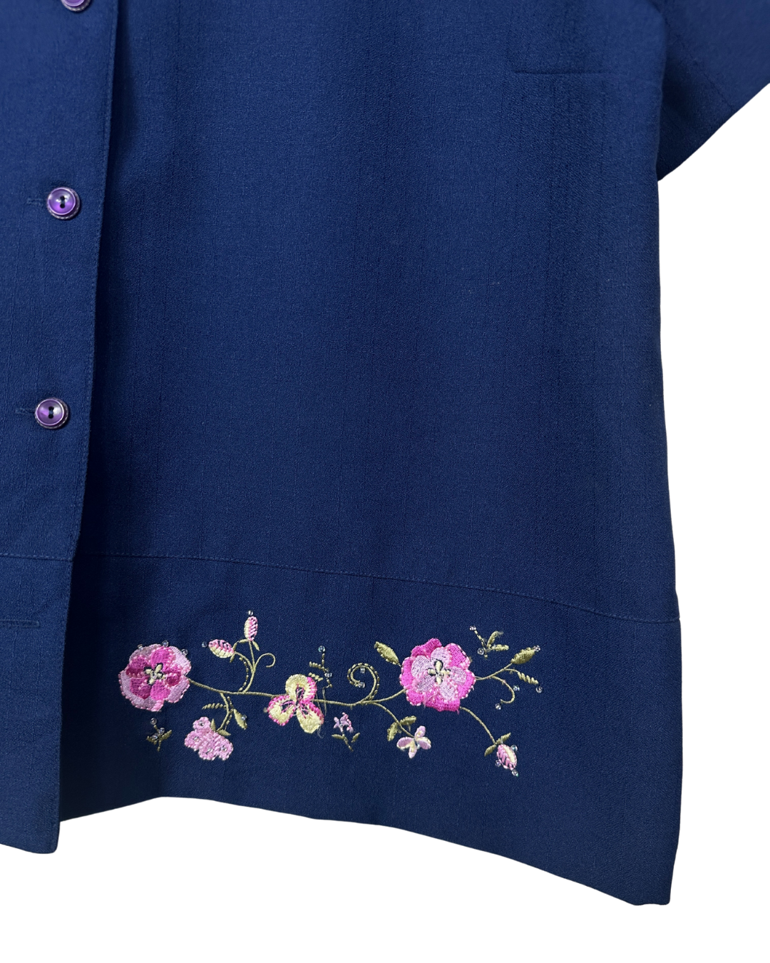 Alfred Dunner Embroidered Blouse - Women's XL