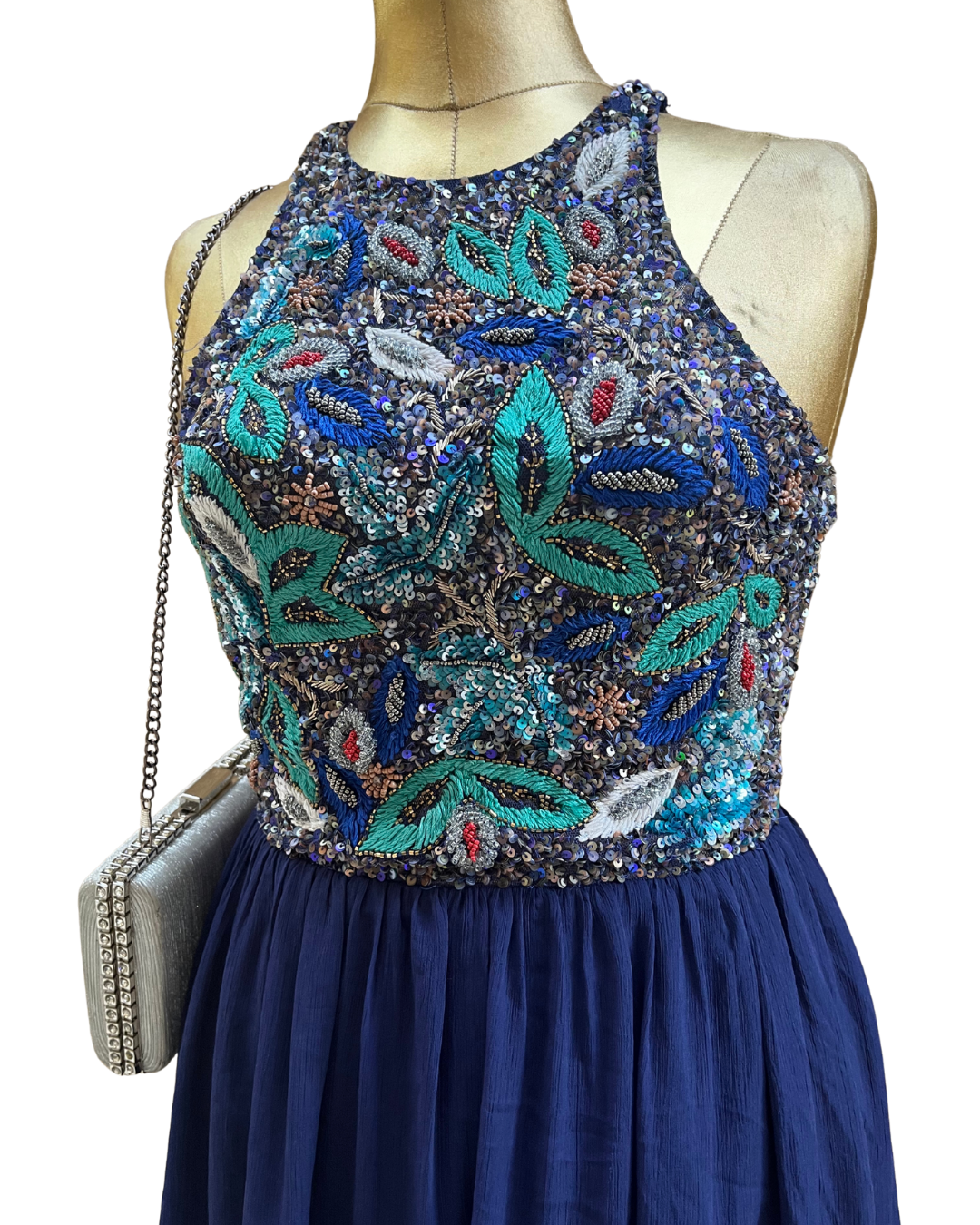 FG4 London by George Davies Beaded Dress