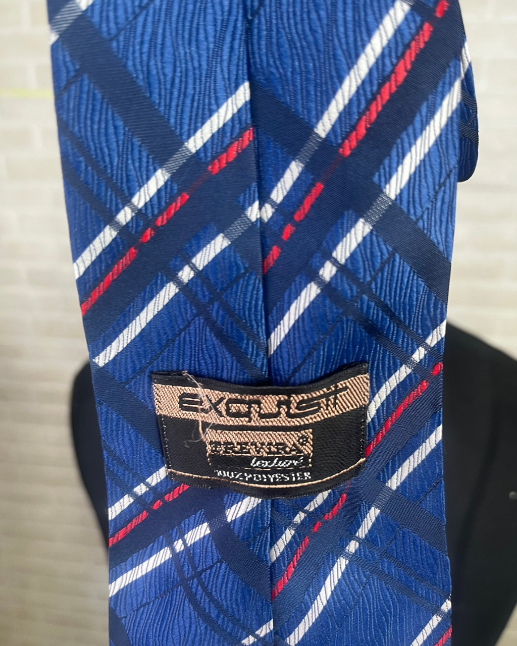 Blue Striped Necktie