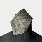 Circle Motif Pattern Necktie