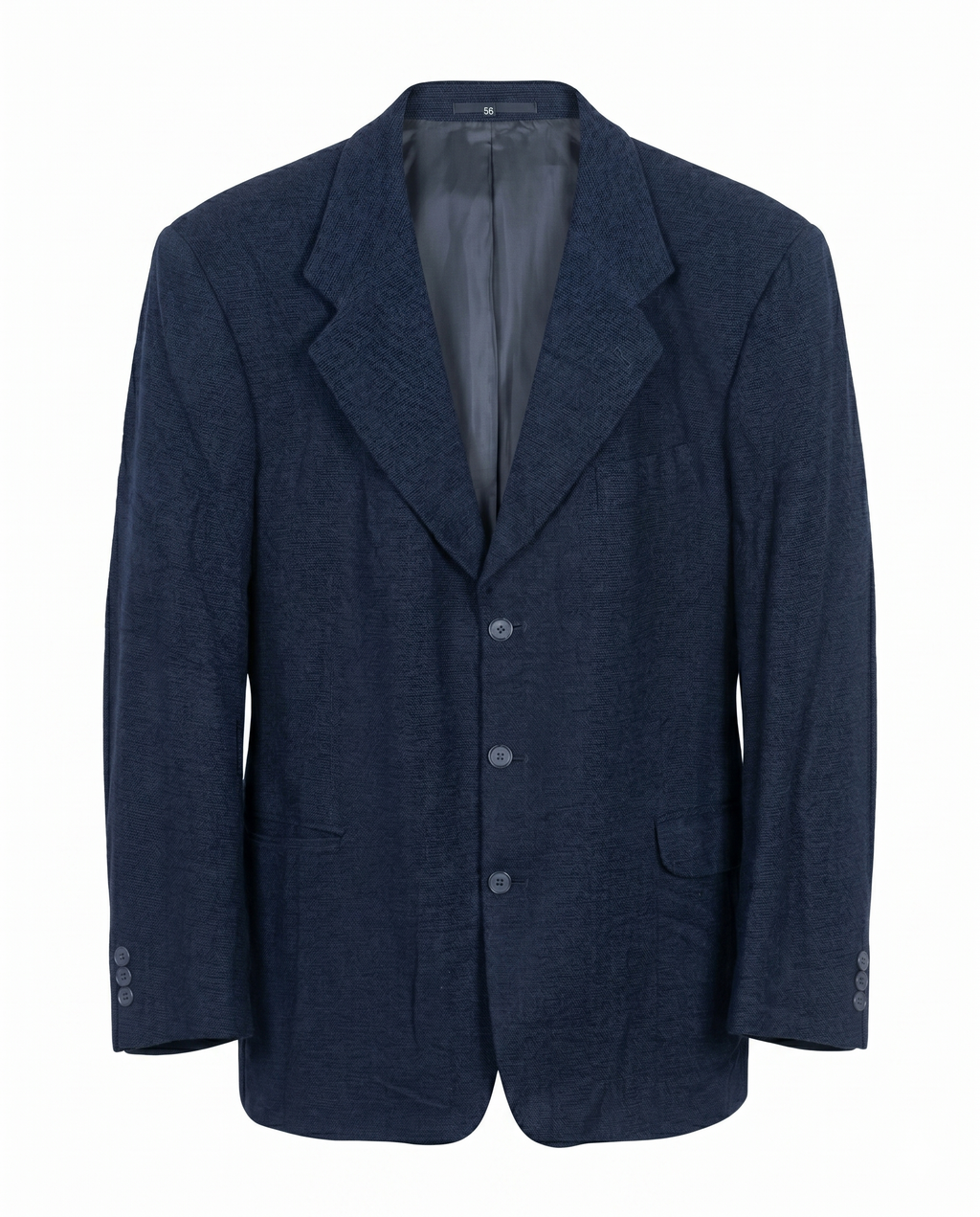 Company Creation Sussie Swiss Navy Wool Blend Blazer
