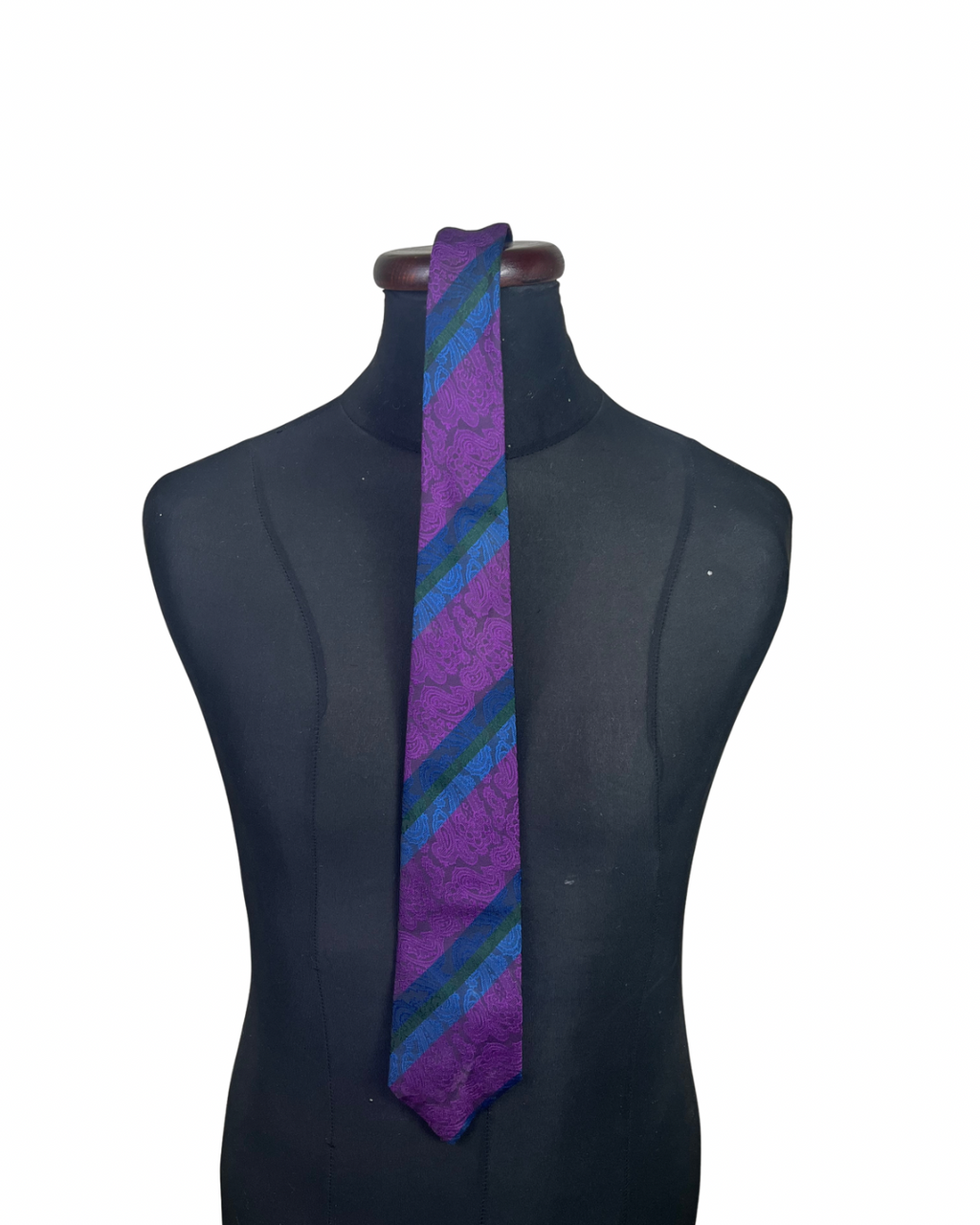 Striped Slim Necktie