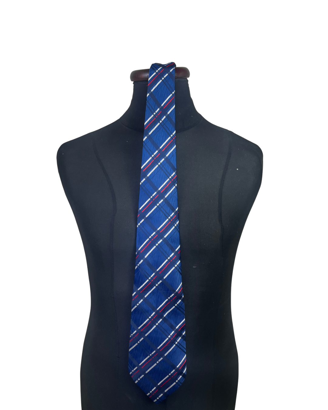 Blue Striped Necktie