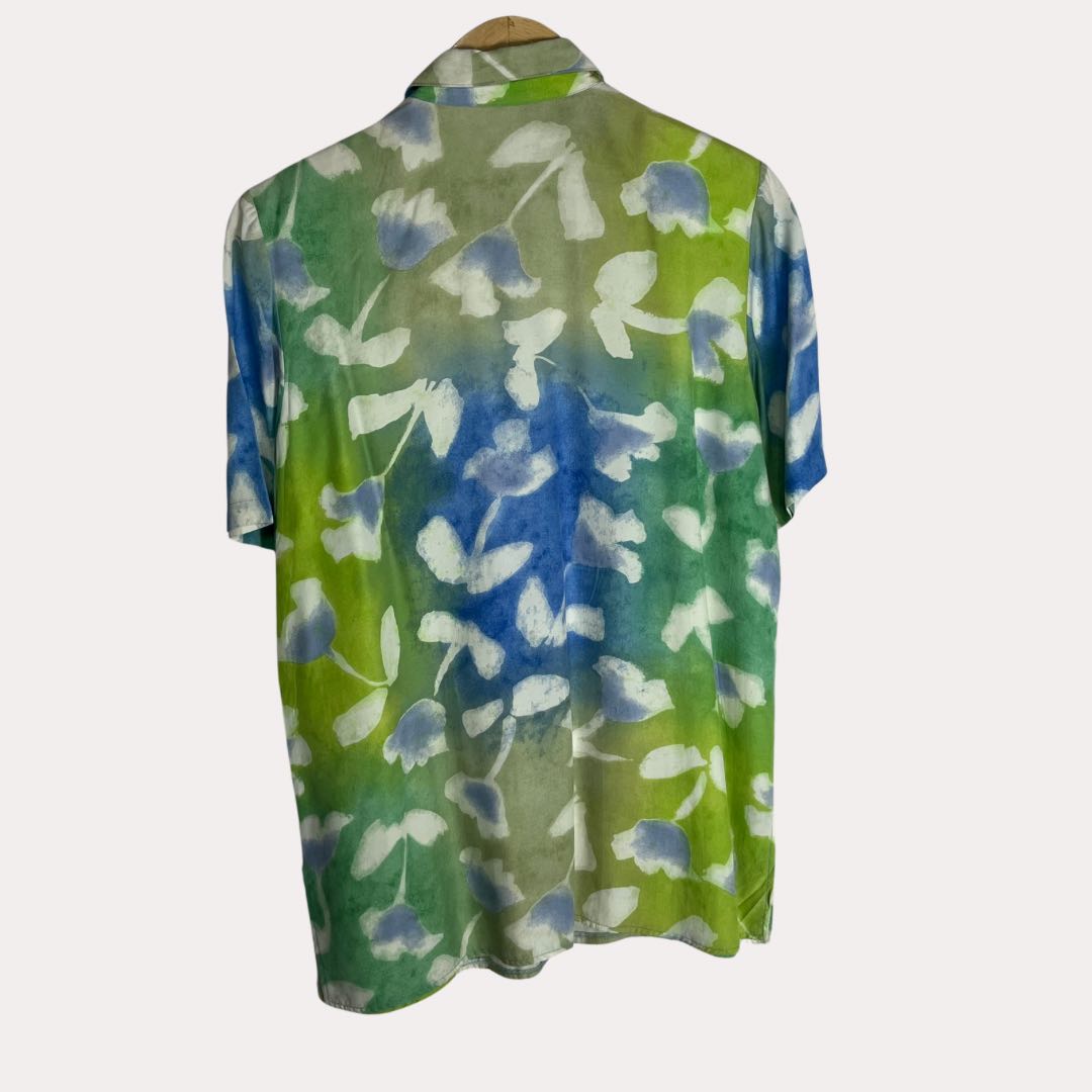 Floral Abstract Blouse Large