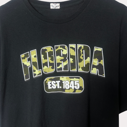 Florida Camo Print T-Shirt Large