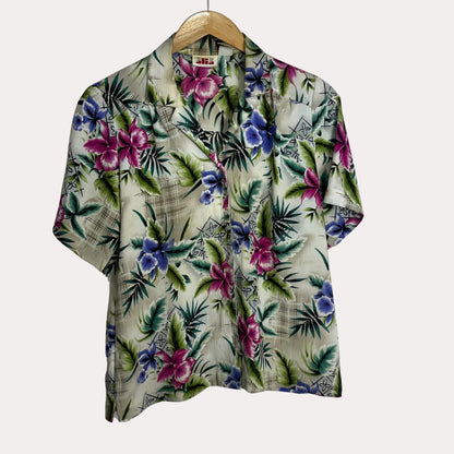 Alia Hawaiian Blouse Medium