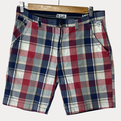 Basefield Checkered Shorts Medium