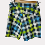 Oxbow Supreme Suede Checkered Shorts - Medium