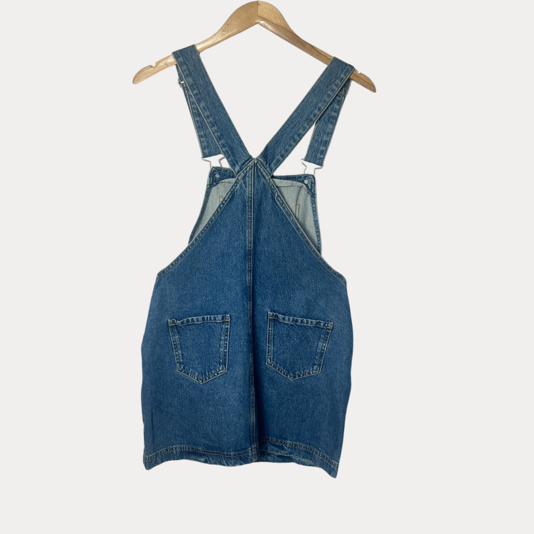 C&A Denim Overall Skirt Medium