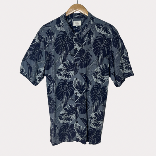 George Casual Monstera Shirt XL