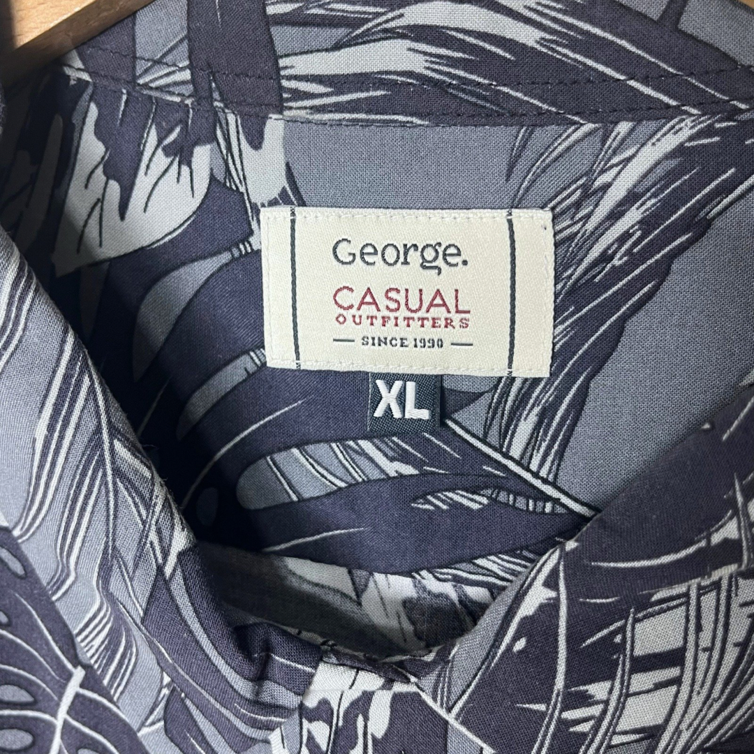 George Casual Monstera Shirt XL