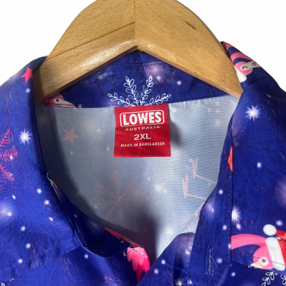 Lowe’s Flamingo Christmas Shirt 2XL