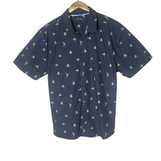 Anko Bird Patterned Shirt 2XL