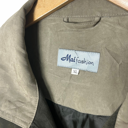 Mai Fashion Olive Cargo Vest XL