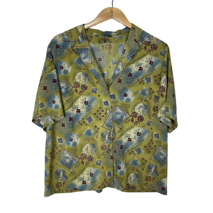 Abstract Shapes Women's Shirt Large