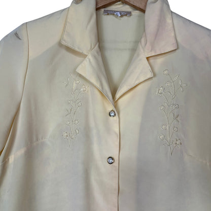 Daxon Embroidered Blouse Medium