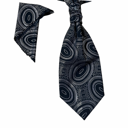 Vest, Slip-on Necktie & Pocket Square Set