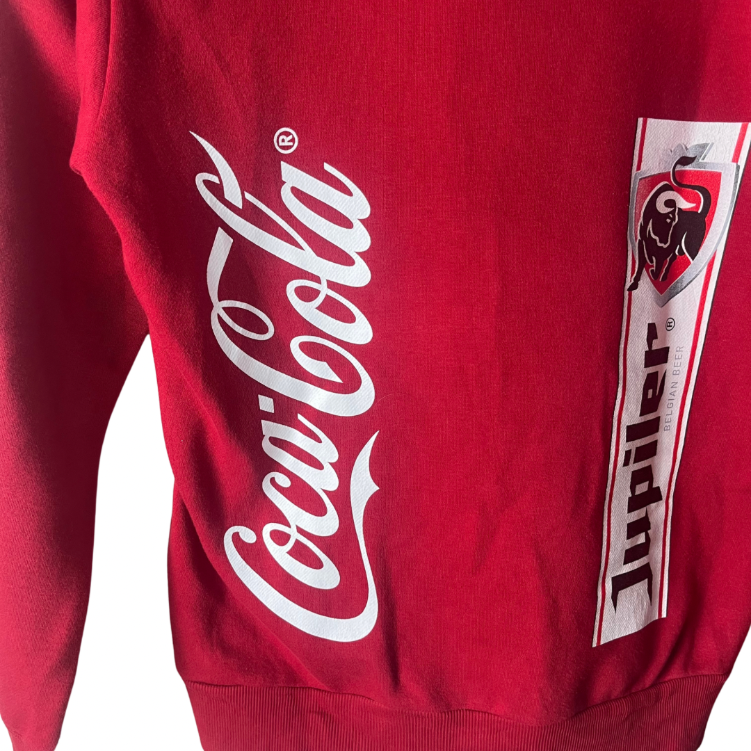 Adidas Belgium Coca-cola Hoodie Small