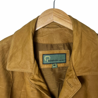 Hidepark Brown Suede Leather Jacket XL