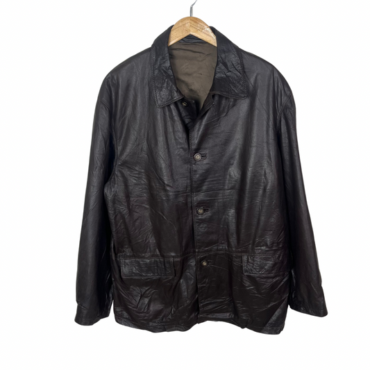 Giorgio Sappini Leather Jacket 2XL