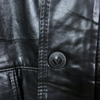 Alta Moda Genuine Leather Jacket with Fur Collar XL