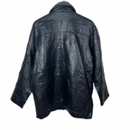 Alta Moda Genuine Leather Jacket with Fur Collar XL