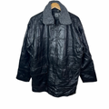 Alta Moda Genuine Leather Jacket with Fur Collar XL