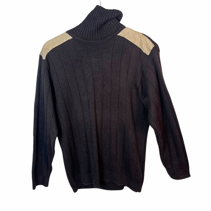 Brown Turtleneck Sweater Large