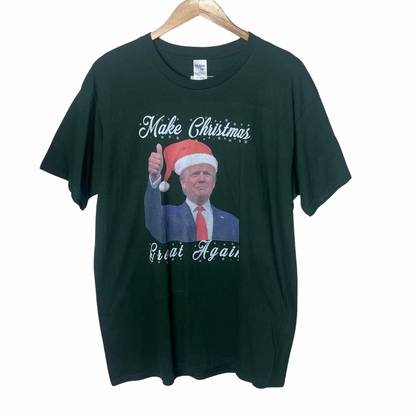 Gildan Make Christmas Great Again T-Shirt Medium