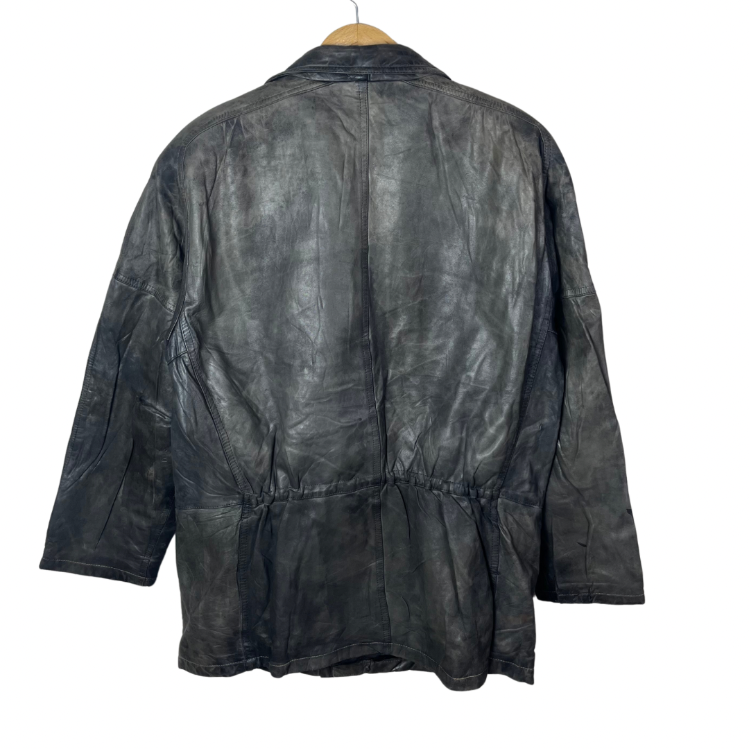 Vintage Genuine Leather Jacket XL