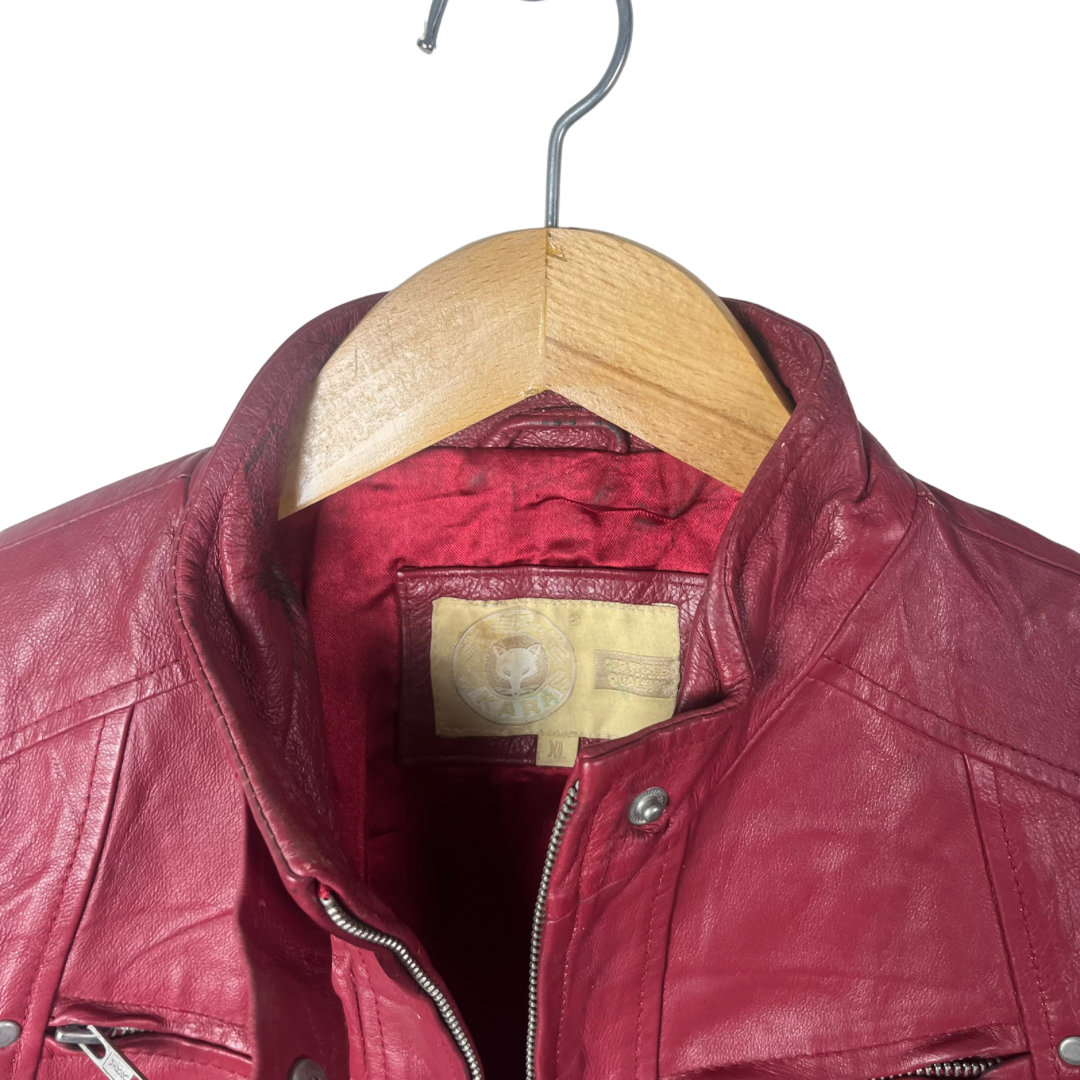 Kara Genuine Leather  Women's Jacket Medium