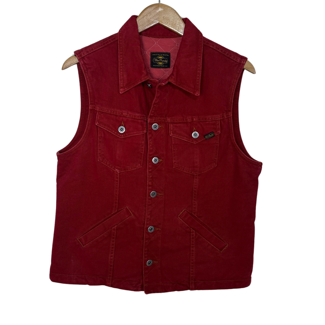 Blue Family Red Women's Vest Medium