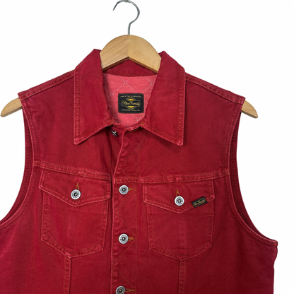 Blue Family Red Women's Vest Medium