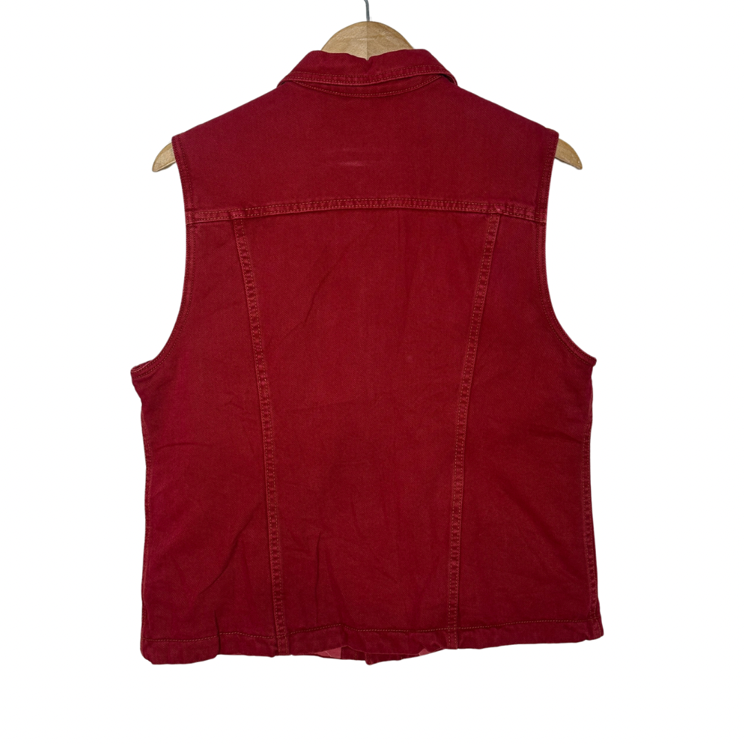 Blue Family Red Women's Vest Medium