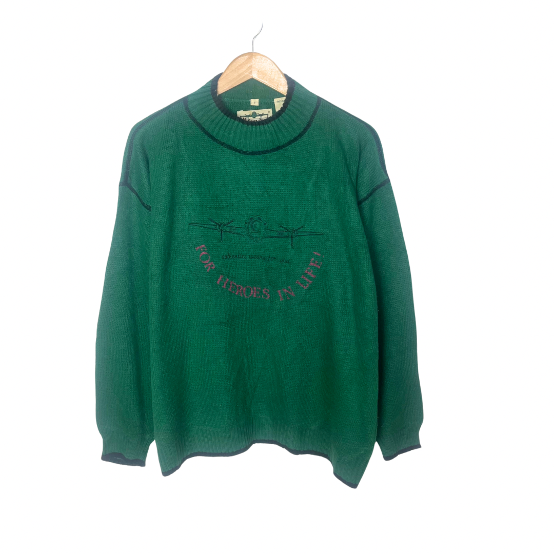 Green Kowloon Sweater XL