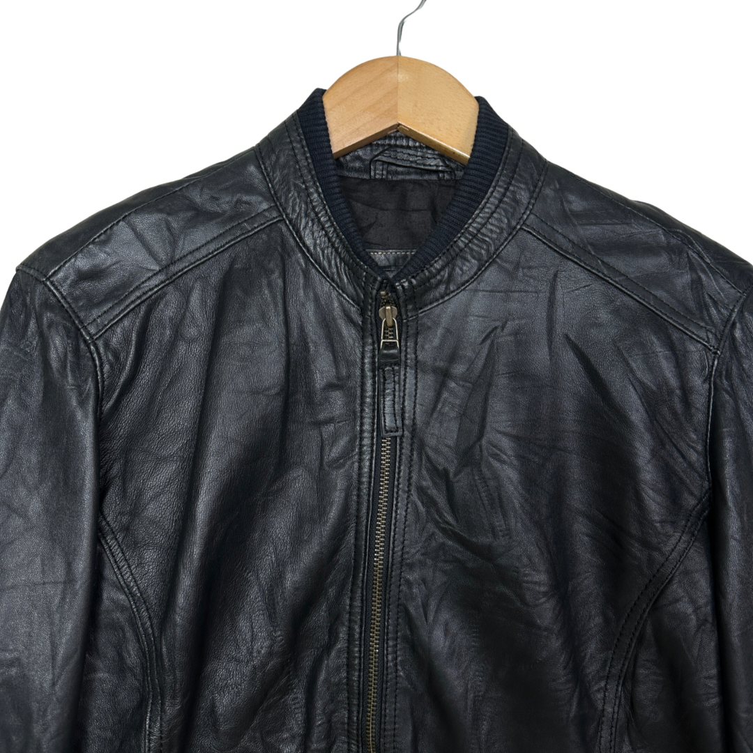 In Extenso Genuine Leather Jacket