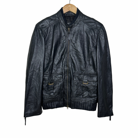 In Extenso Genuine Leather Jacket