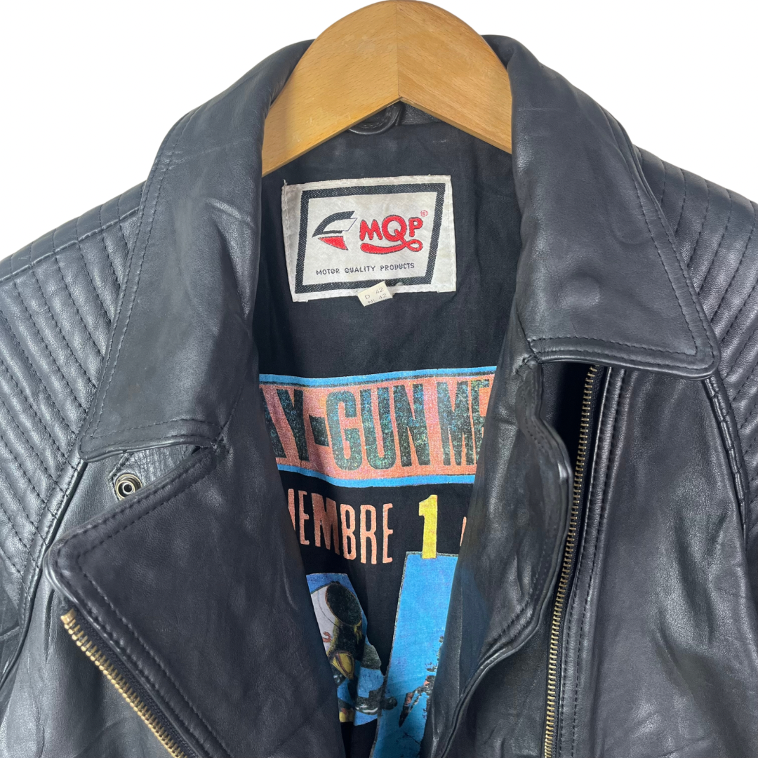 Vintage MQp Genuine Leather Jacket Medium