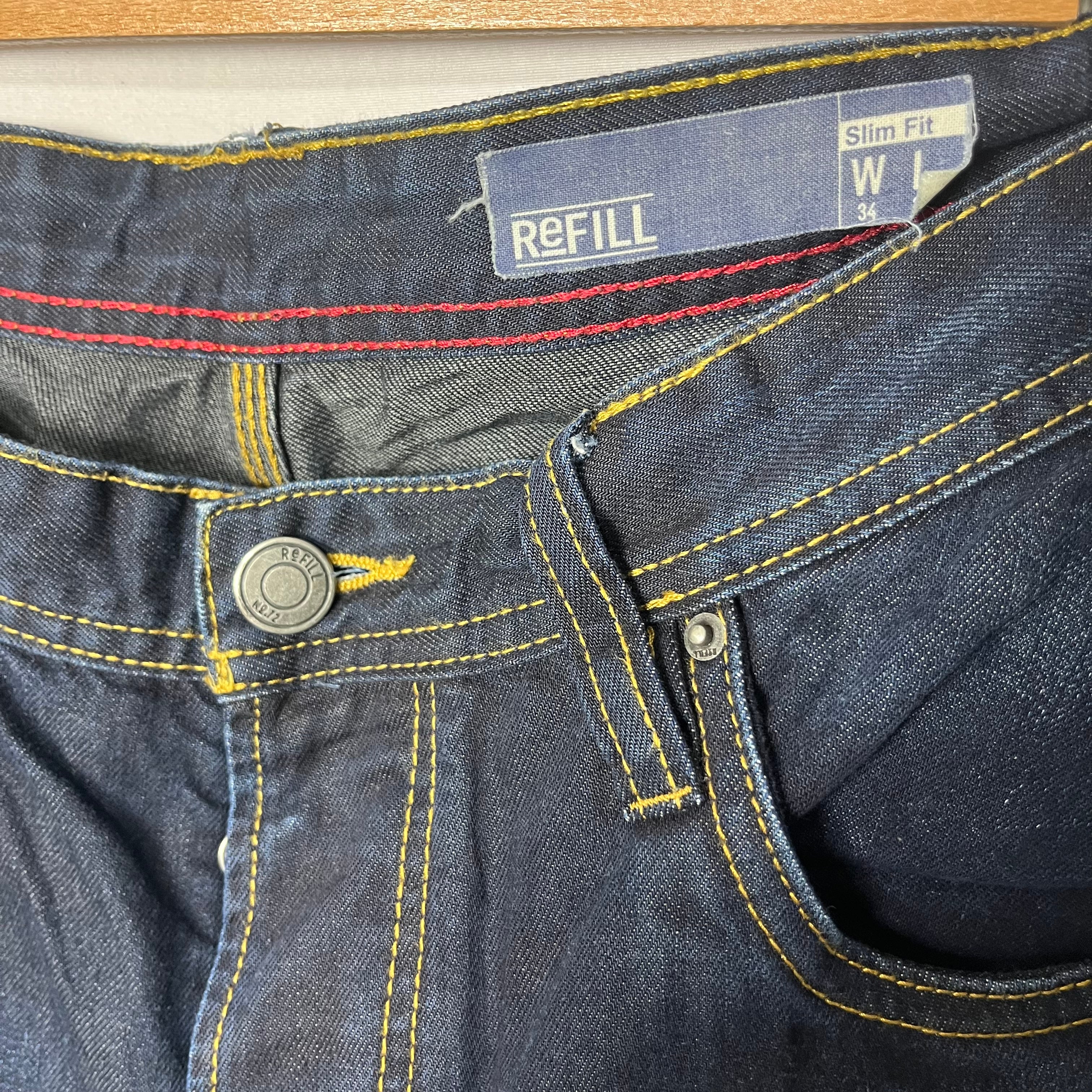 Refill Slim Fit Jeans W34 L32