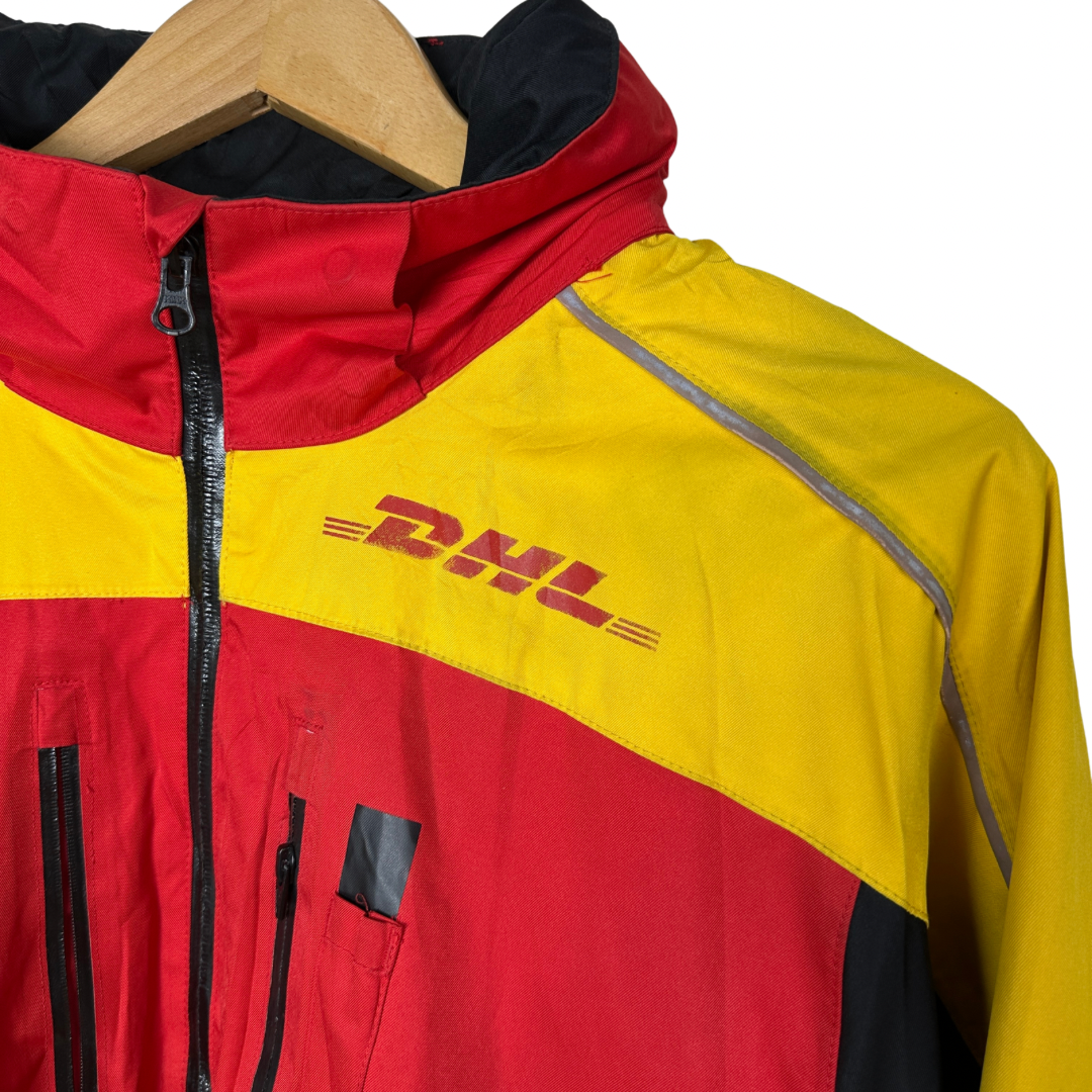 DHL Jacket with Foldable Hood Large