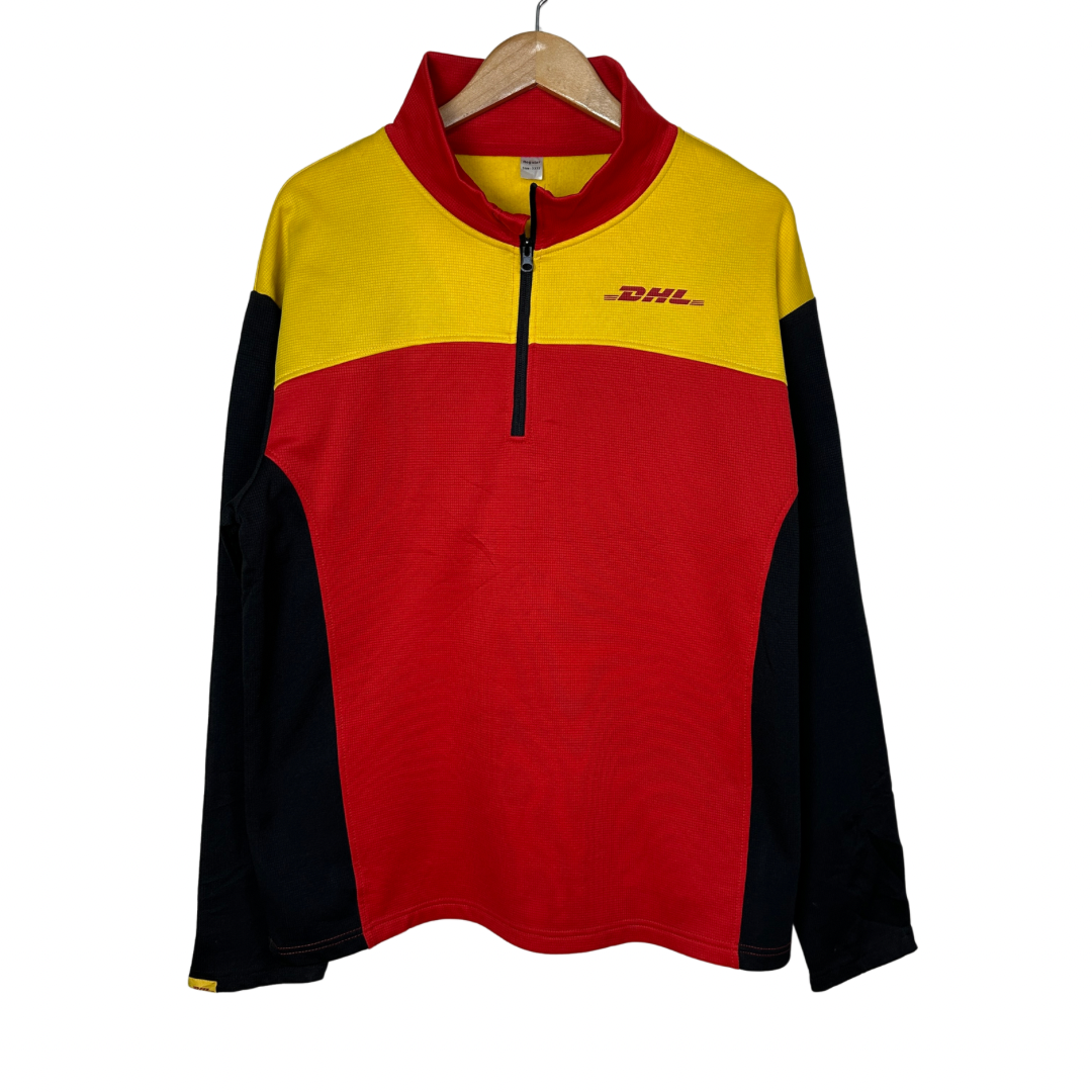 Fleece DHL Quarter-zip Sweatshirt Medium