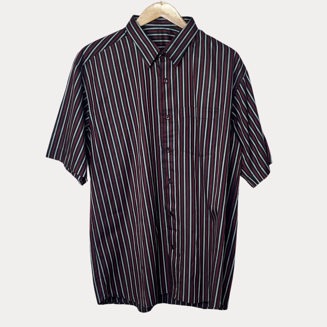 Vintage Striped Shirt 2XL