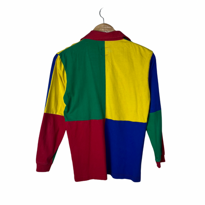 Cotton Traders Colorblock Sweatshirt Small