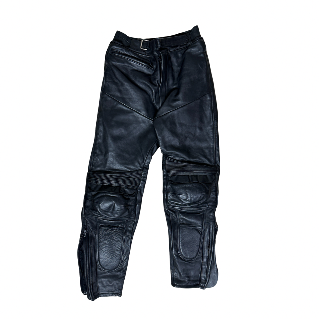 Sanmaru Motorcycle Biker Leather Pants