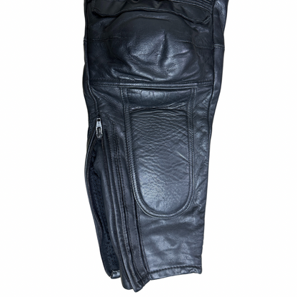 Sanmaru Motorcycle Biker Leather Pants