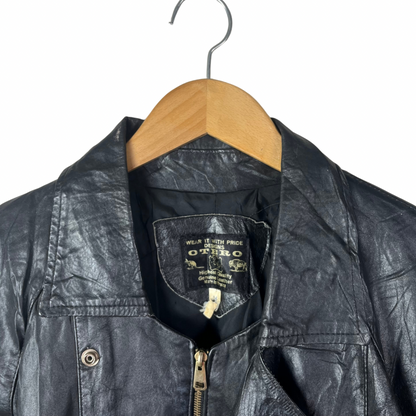 Otero Genuine Leather Jacket Large