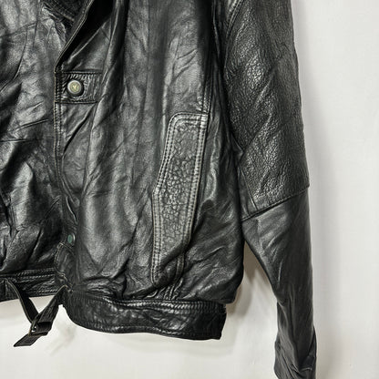Vintage Genuine Leather Jacket  Large