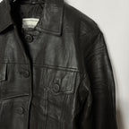 Vintage Sergio Danielli Brown Genuine Leather Jacket - Women's Medium