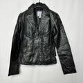 Amisu Leather Blazer Women's Medium