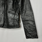 Amisu Leather Blazer Women's Medium